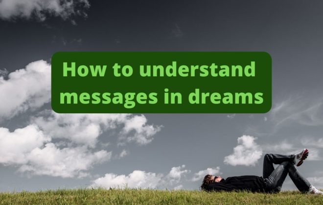 getting messages in dreams