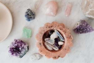 crystals are another great ritual for empaths