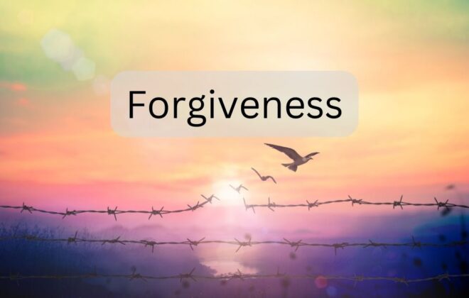 Forgiving doesn't mean that what was said or done is OK.