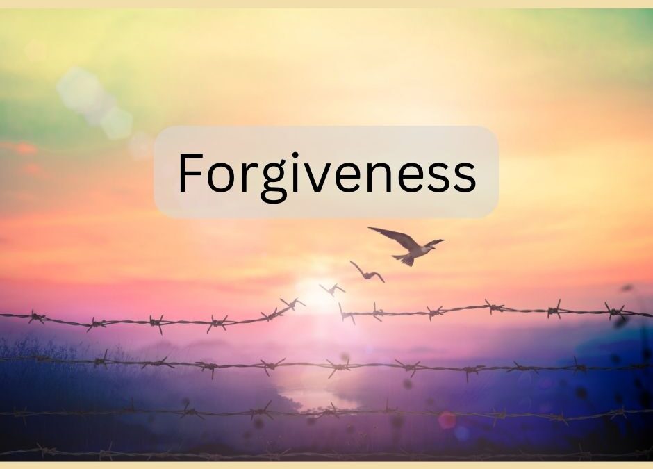 Forgiving doesn't mean that what was said or done is OK.